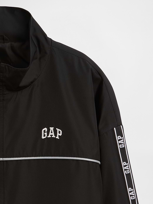 Gap Kids Relaxed Logo Windbreaker Jacket — photo 6