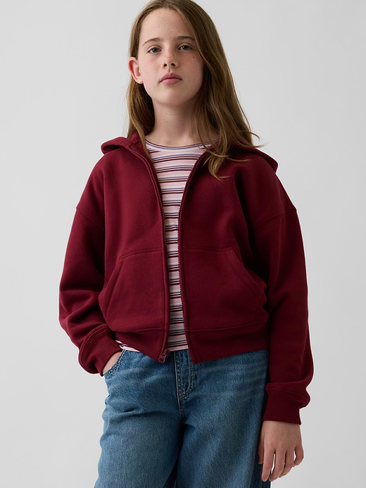 Gap Kids VintageSoft Relaxed Zip Hoodie — photo 3