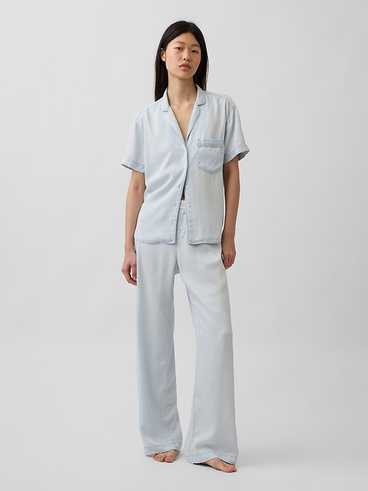 Gap Poplin PJ Shirt — photo 8