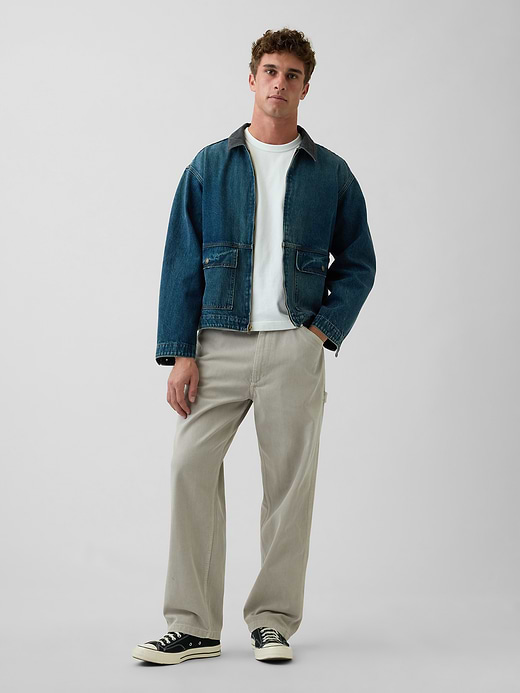 Gap UltraSoft Baggy Carpenter Jeans — photo 1