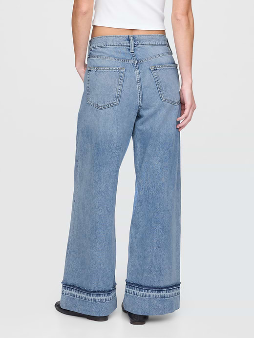 Gap Mid Rise UltraSoft Baggy Jeans — photo 5