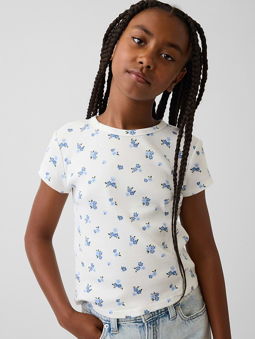 Gap Kids Rib T-Shirt — photo 1