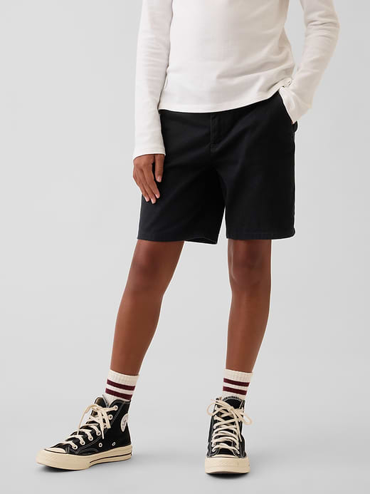 Gap Kids Uniform Midi Shorts — photo 3