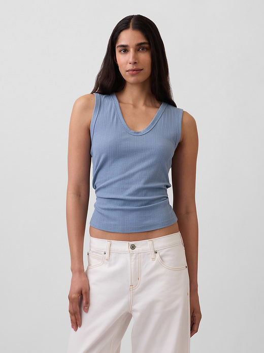 Gap Variegated Rib Tank Top — photo 1