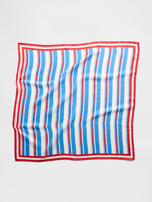 Gap 100% Silk Oversized Bandana — photo 4
