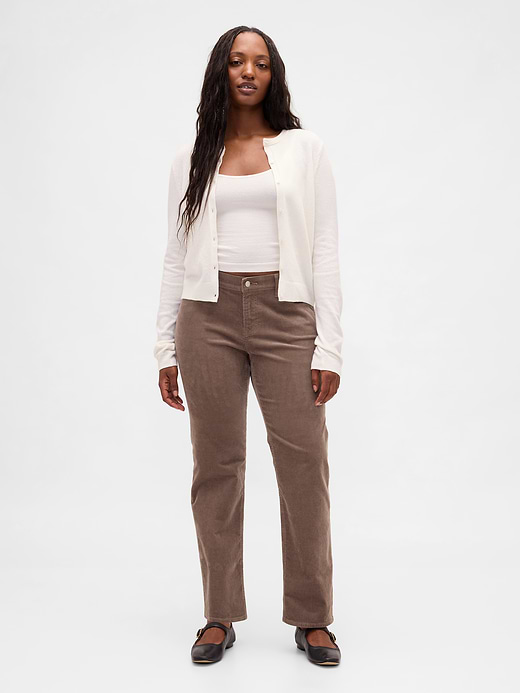 Gap Low Rise Corduroy '90s Slim Straight Pants — photo 6