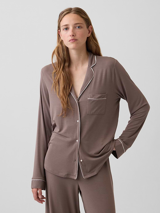 Gap SoftMade Modal PJ Top — photo 1