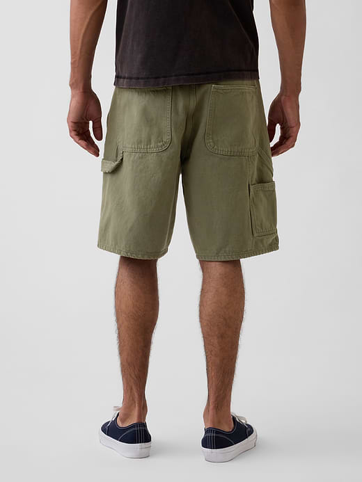 Gap 9" Loose Denim Carpenter Shorts — photo 5