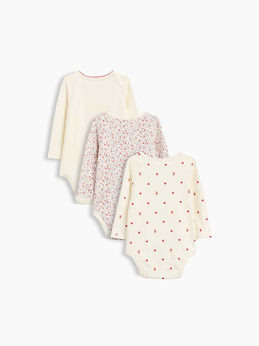 Gap Baby First Favorites TinyRib Bodysuit (3-Pack) — photo 3