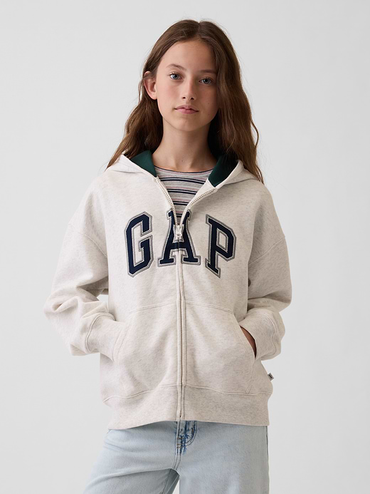 Gap Kids VintageSoft Gap Logo Hoodie — photo 3