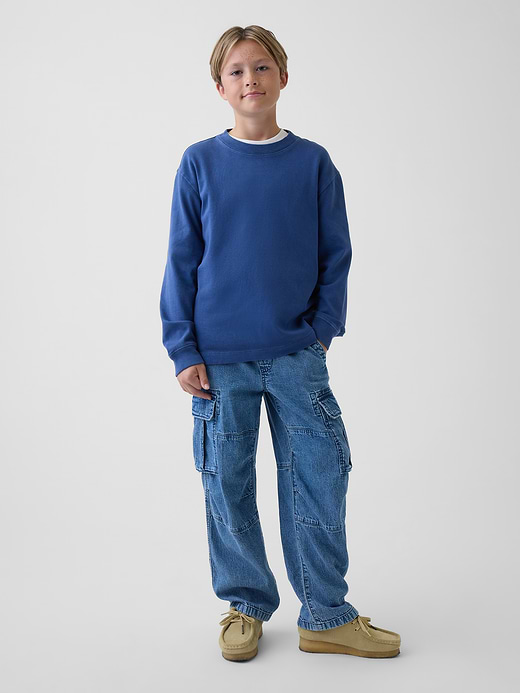 Gap Kids Easy Cargo Jeans — photo 1