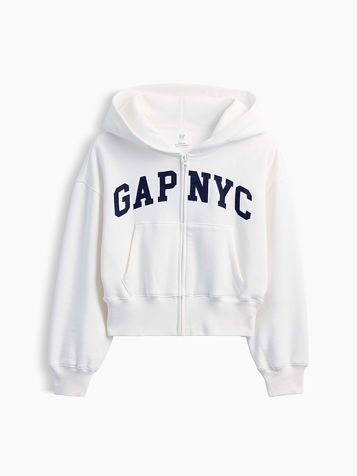 Gap Kids VintageSoft Oversized Logo Zip Hoodie — photo 7