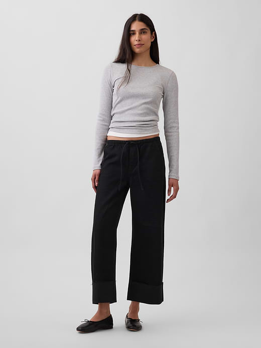 Gap Low Rise '90s Loose Easy Crop Jeans — photo 1