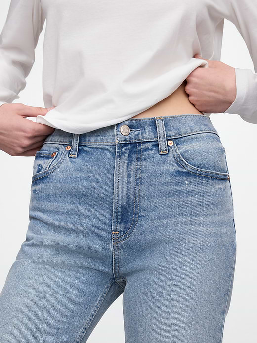 Gap High Rise ’90s Slim Straight Jeans — photo 9