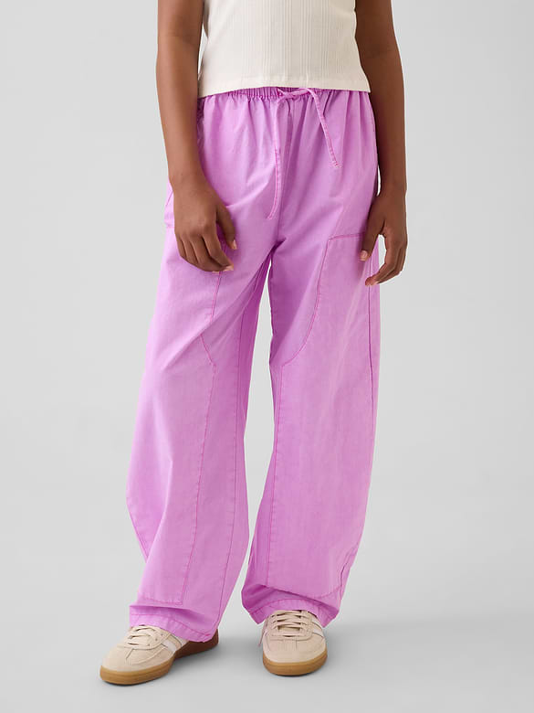 Gap Kids Easy Double-Knee Barrel Pants — photo 4