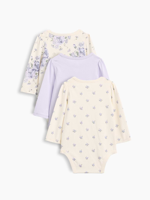 Gap Baby First Favorites TinyRib Bodysuit (3-Pack) — photo 3