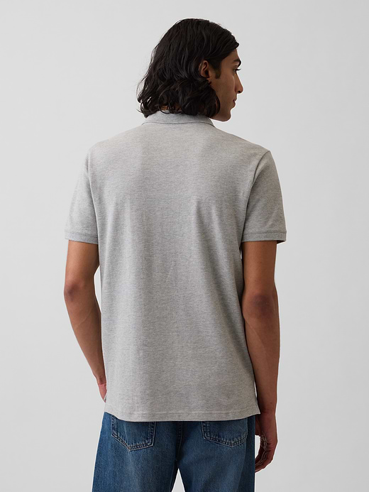 Gap Pique Polo Shirt — photo 4
