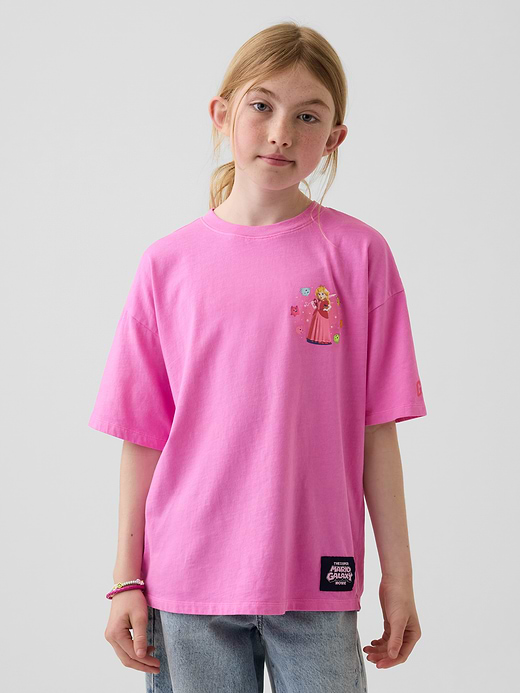 Gap Kids Super Mario Relaxed Graphic T-Shirt — photo 3