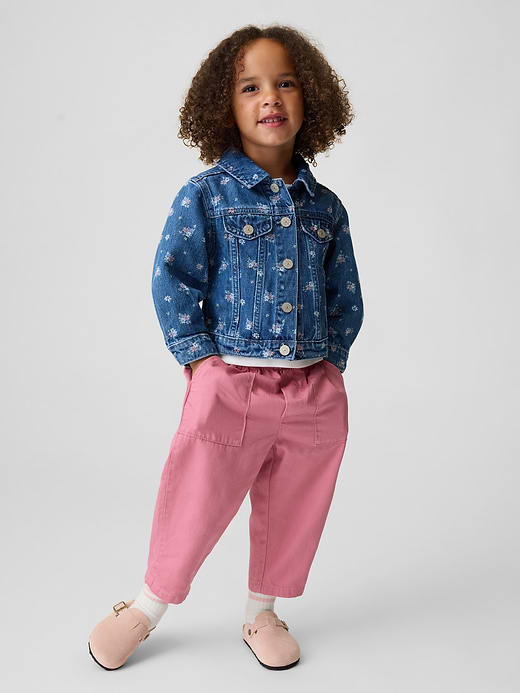 Gap Baby & Toddler UltraSoft Pull-On Barrel Pants — photo 3