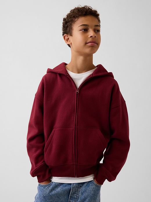 Gap Kids VintageSoft Relaxed Zip Hoodie — photo 1