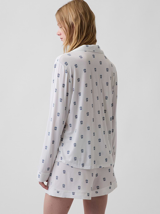 Gap SoftMade Modal PJ Top — photo 4