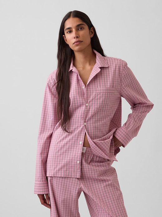 Gap Poplin PJ Shirt — photo 1