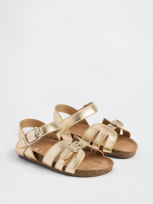 Gap Toddler Metallic Strap Sandals — photo 3