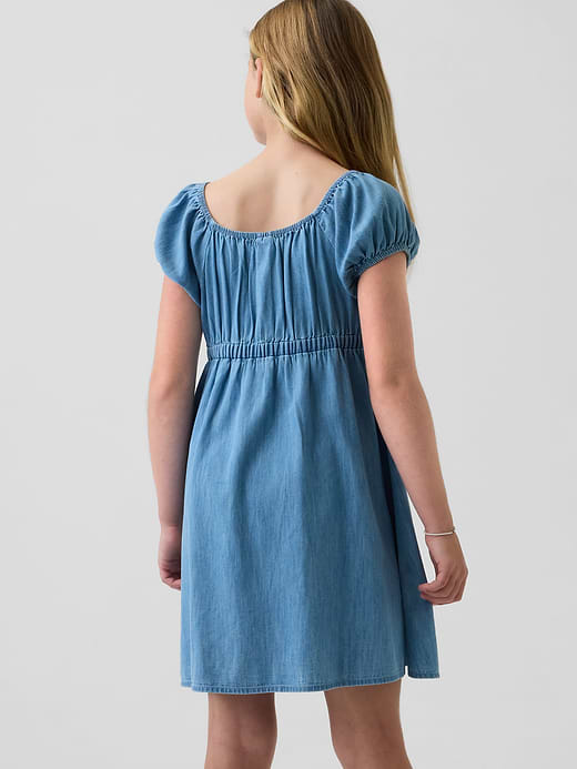 Gap Kids Denim Babydoll Dress — photo 4