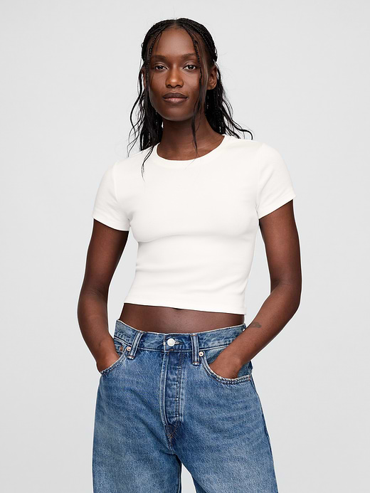 Gap Modern Crop T-Shirt — photo 1