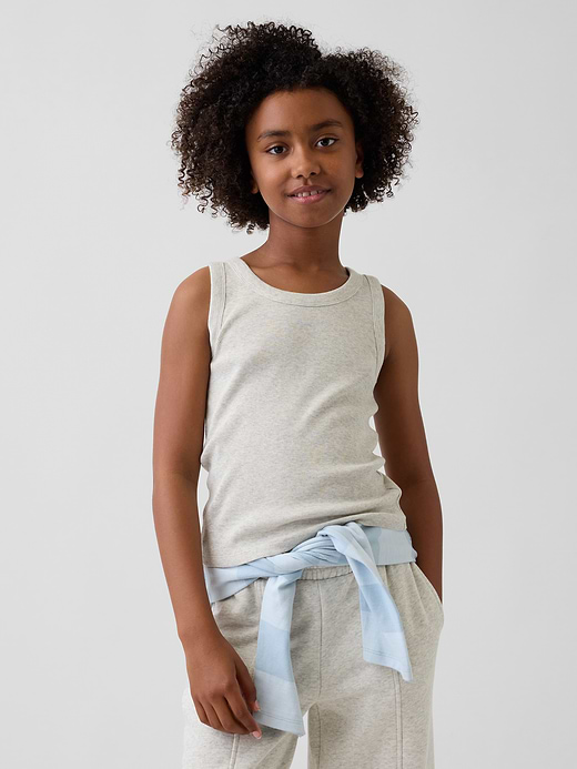 Gap Kid Rib Scoop Tank Top — photo 1