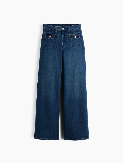 Gap High Rise Stride Wide-Leg Jeans — photo 7