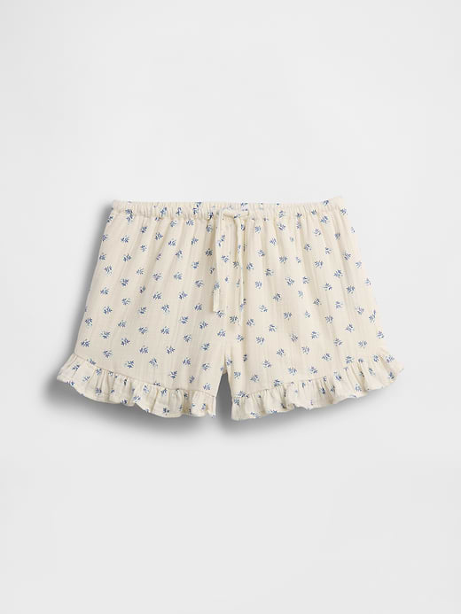 Gap Kids Cotton Gauze Easy Ruffle Shorts — photo 3