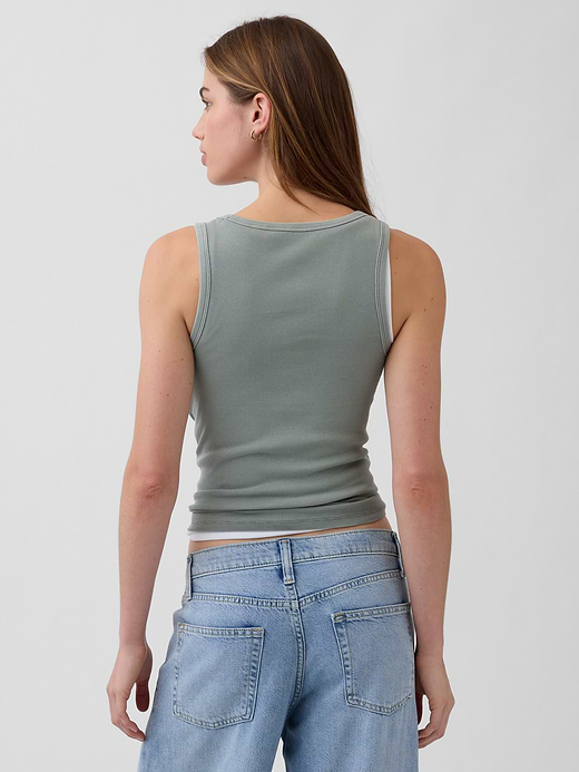 Gap Rib Scoop Tank Top — photo 4