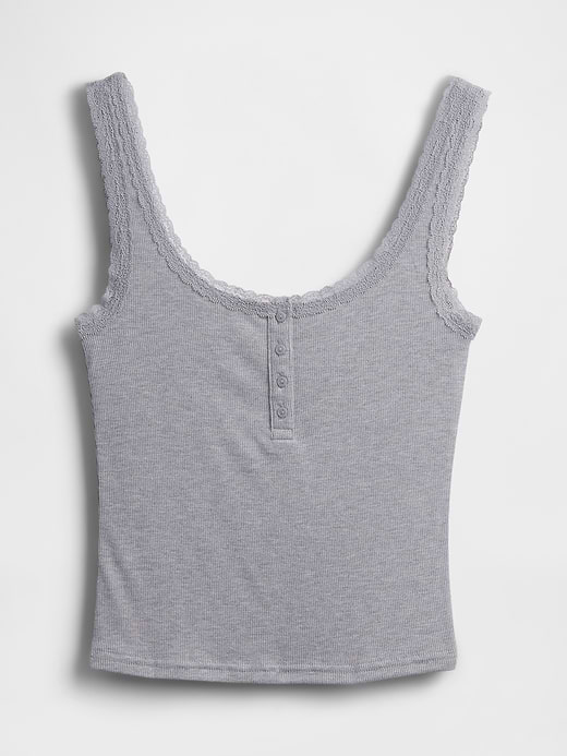 Gap Mini Rib Lace PJ Tank Top — photo 6