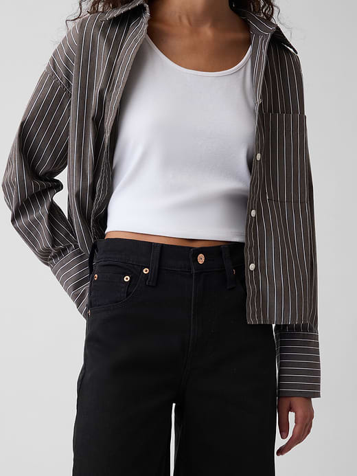Gap High Rise Stride Wide-Leg Jeans — photo 6