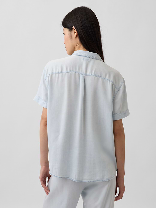 Gap Poplin PJ Shirt — photo 9