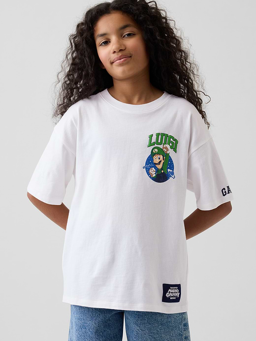 Gap Kids Super Mario Relaxed Graphic T-Shirt — photo 3