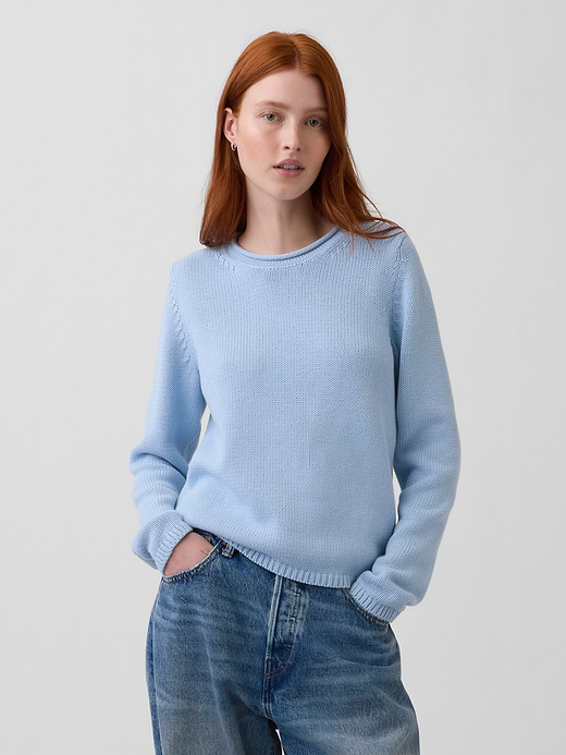Gap 100% Cotton Rollneck Sweater — photo 1