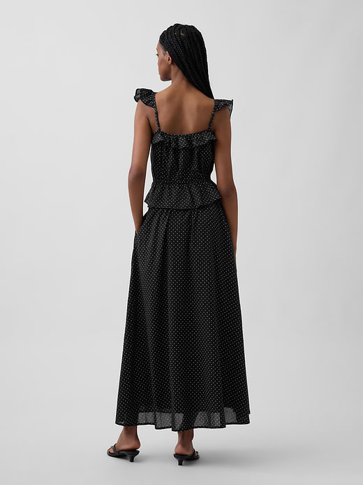Gap Dotted Voile Maxi Skirt — photo 3