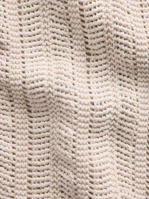 Gap Herringbone Crochet Sweater Shirt — photo 5