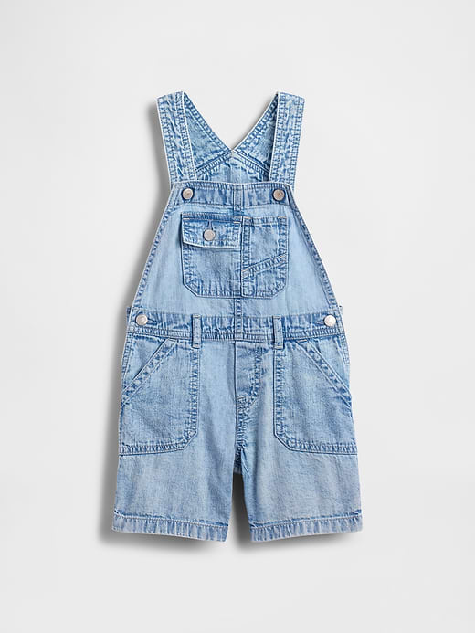 Gap Baby & Toddler Denim Shortalls — photo 3