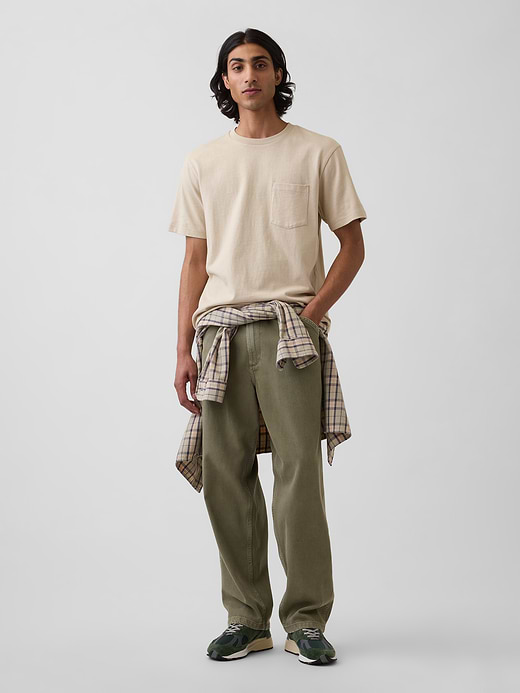 Gap UltraSoft Baggy Carpenter Jeans — photo 1