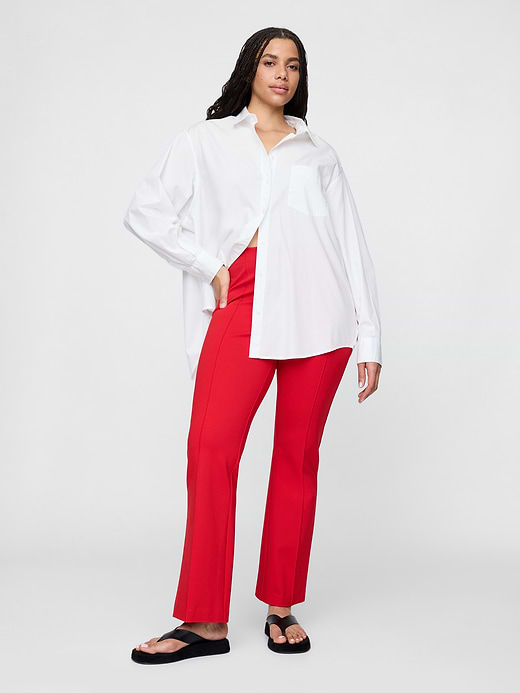 Gap High Rise Double Knit Crop Kick Pants — photo 6