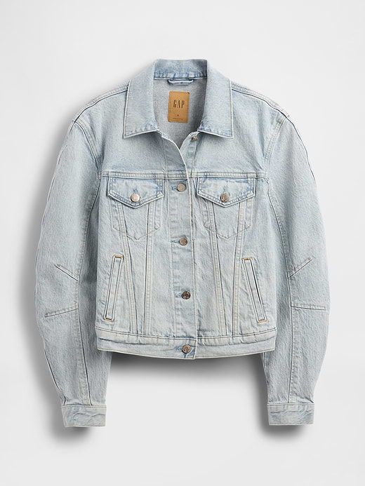 Gap Barrel-Sleeve Icon Denim Jacket — photo 5