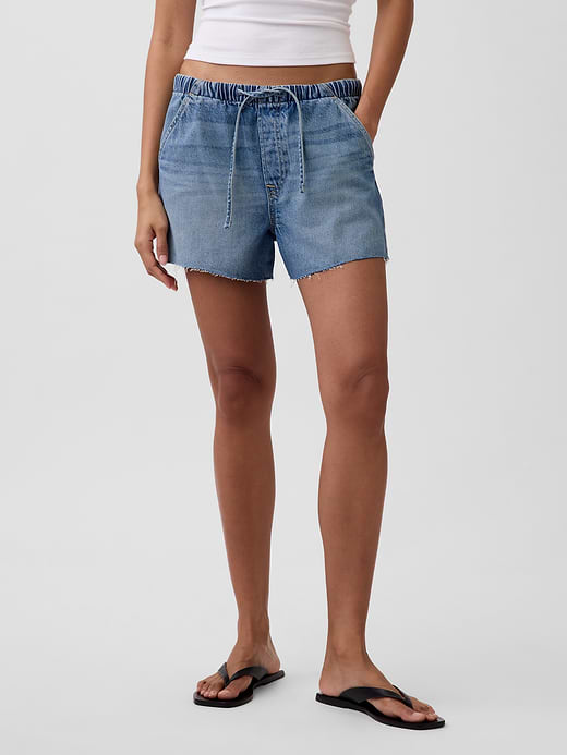Gap 3.5” Low Slung Easy Denim Shorts — photo 3
