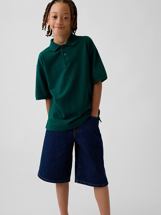 Gap Kids Pique Polo Shirt — photo 1