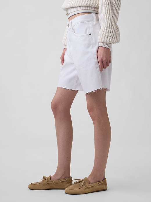 Gap 8" Mid Rise UltraSoft Loose Bermuda Shorts — photo 4