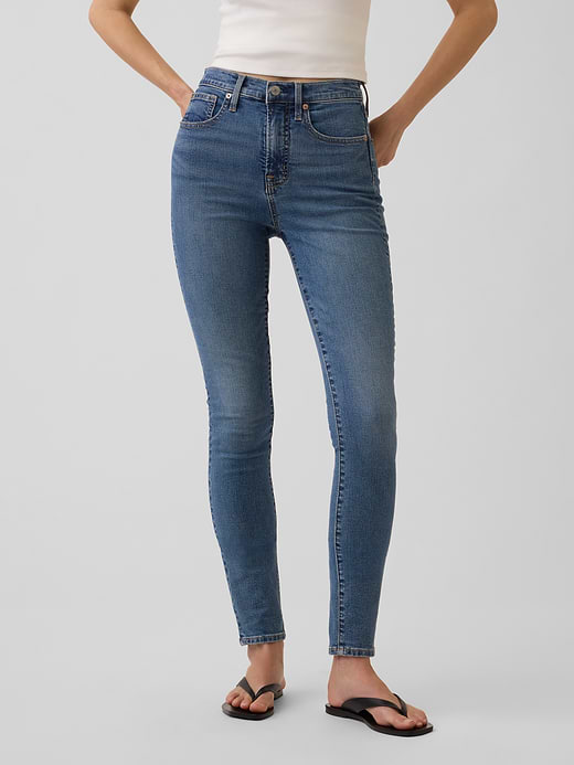 Gap High Rise True Skinny Jeans — photo 3