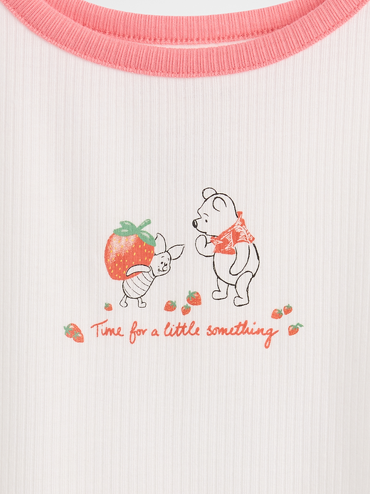 Gap Kids Winnie The Pooh Recycled Rib PJ Short Set — photo 5