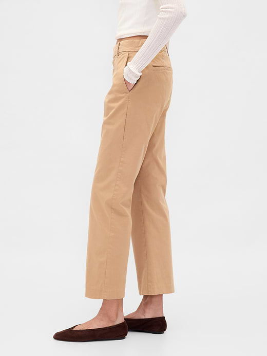 Gap Mid Rise Khakis — photo 4